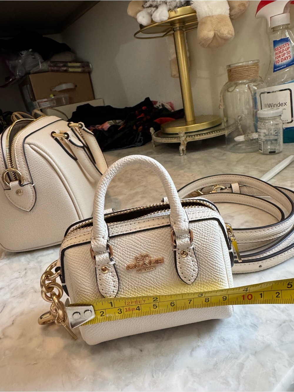 COACH Mini + XS Rowan Satchel Crossbody - Picture 15 of 16